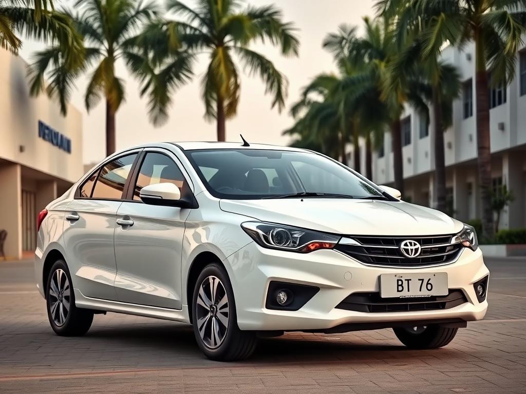 Perodua Bezza dual-control vehicle used for Class D car lessons