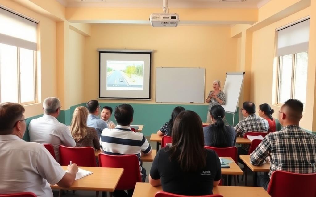 Students attending KPP theory classroom session in Puchong